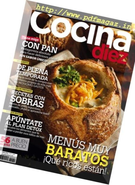 Cocina Diez – enero 2019 Cover