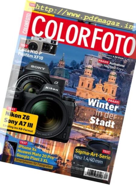 ColorFoto – Januar 2019 Cover