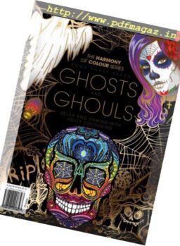 Colouring Book Ghosts and Ghouls – September 2018