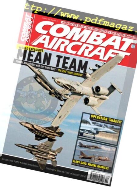 Combat Aircraft – 11-2018 Cover