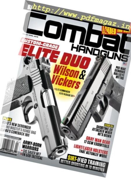 Combat Handguns – March 2019 Cover