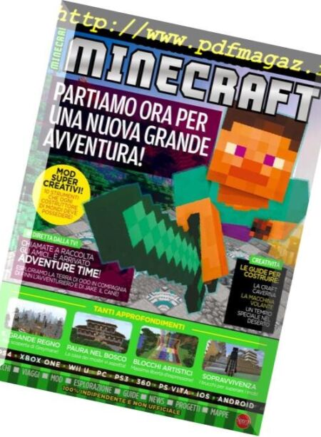 Come Fare tutto in Minecraft – Ottobre-Novembre 2017 Cover