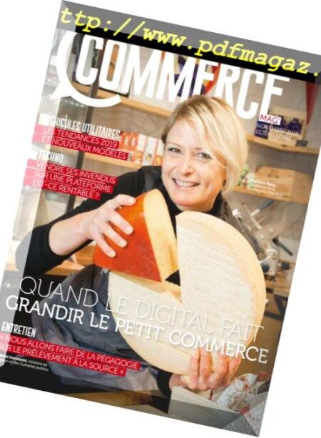 Commerce Magazine – Novembre 2018 Cover
