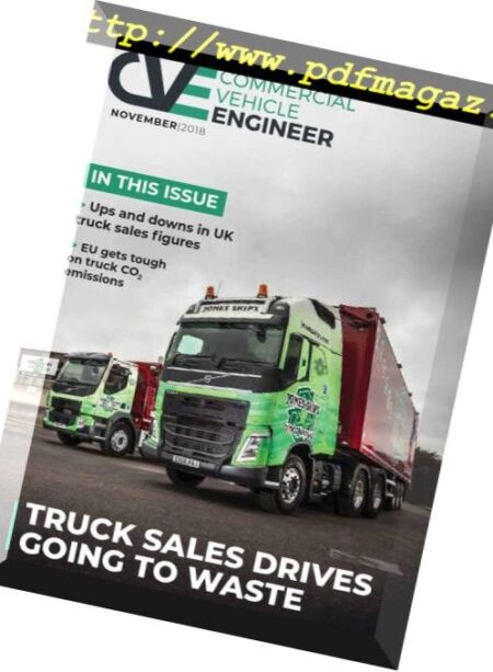 Commercial Vehicle Engineer – November 2018 Cover