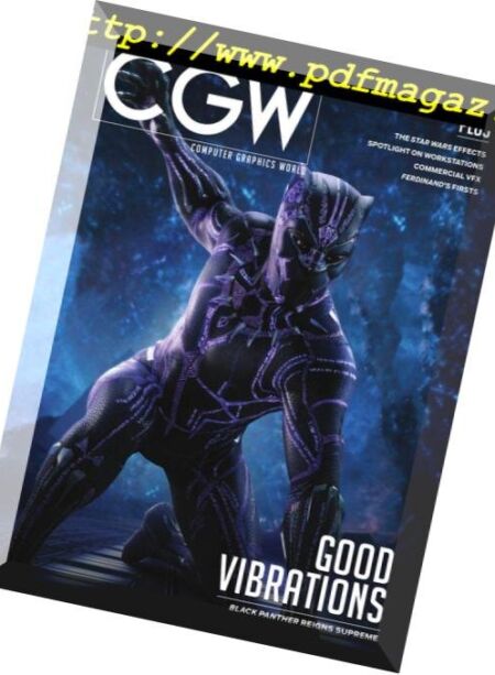 Computer Graphics World – Edition 1, 2018 Cover