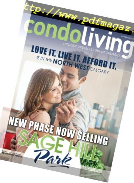 Condo Living – November 2018 Cover