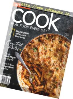 Cook Real Food Every Day – January 2019