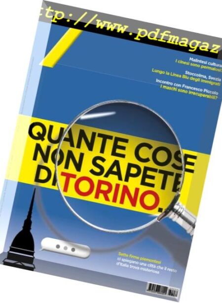 Corriere della Sera Sette – 13 dicembre 2018 Cover