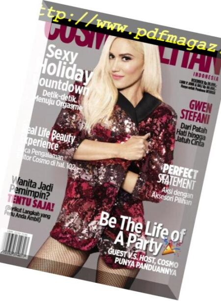 Cosmopolitan Indonesia – Desember 2016 Cover