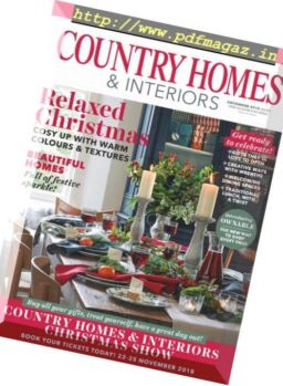 Country Homes & Interiors – December 2018