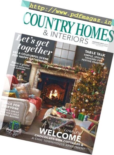 Country Homes & Interiors – January 2019 Cover