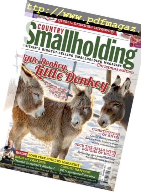 Country Smallholding – December 2018 Cover