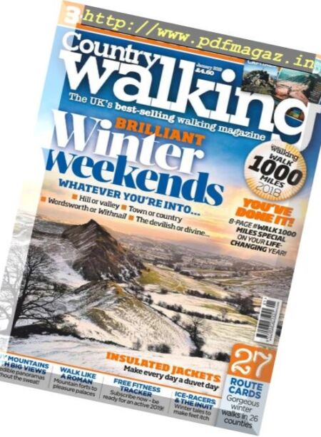 Country Walking – January 2019 Cover