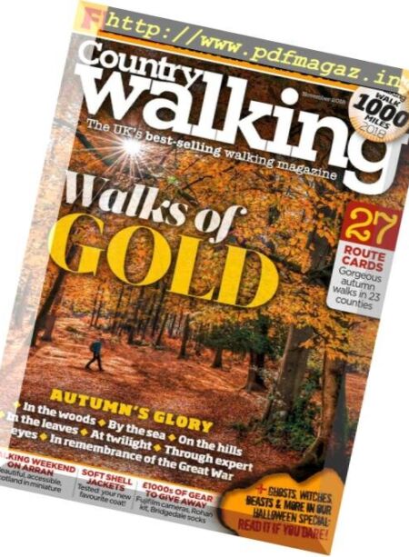 Country Walking – November 2018 Cover