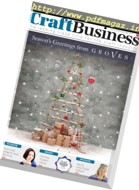 Craft Business – December 2018 Cover