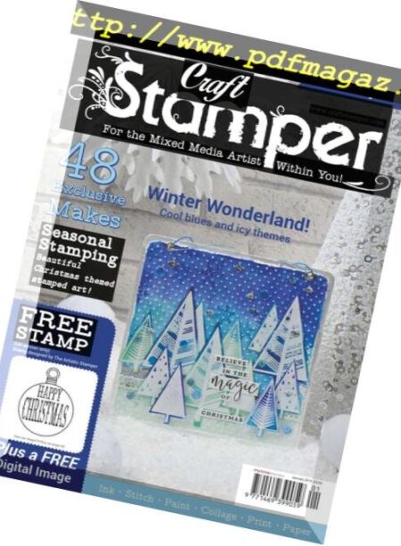 Craft Stamper – January 2019 Cover