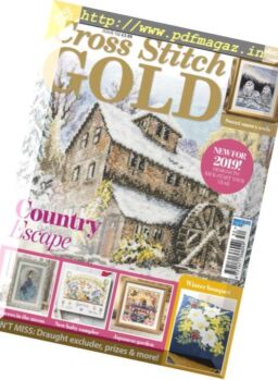 Cross Stitch Gold – December 2018