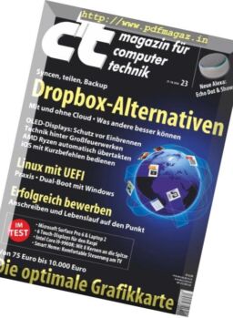 c’t Magazin – 27 Oktober 2018