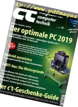 c’t Magazin – 8 Dezember 2018