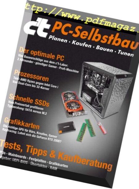 c’t Magazin – PC-Selbstbau 2019 Cover