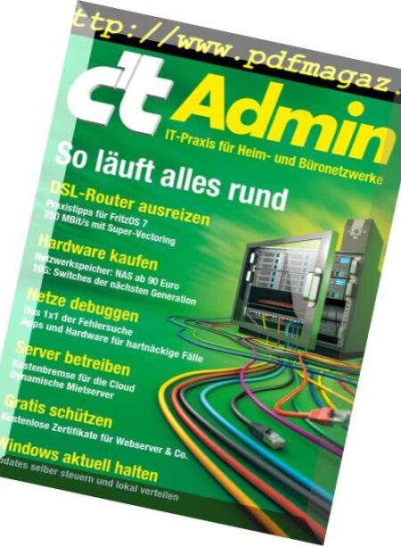c’t Magazin Sonderheft – Admin 2018 Cover