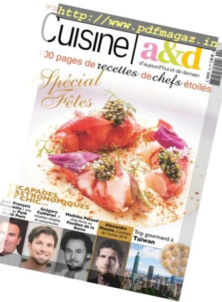 Cuisine A&D – decembre 2018 Cover