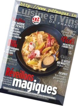 Cuisine et Vins de France – decembre 2018