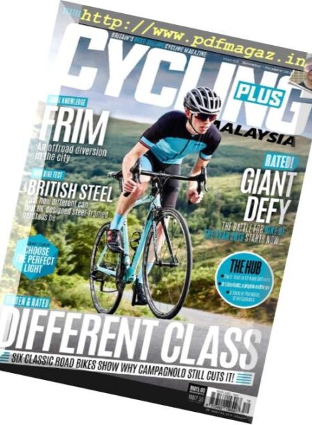 Cycling Plus Malaysia – November 2018 Cover