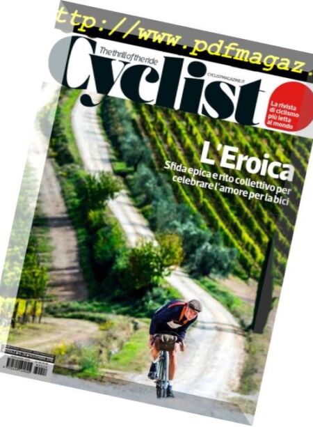 Cyclist Italia – Novembre 2018 Cover