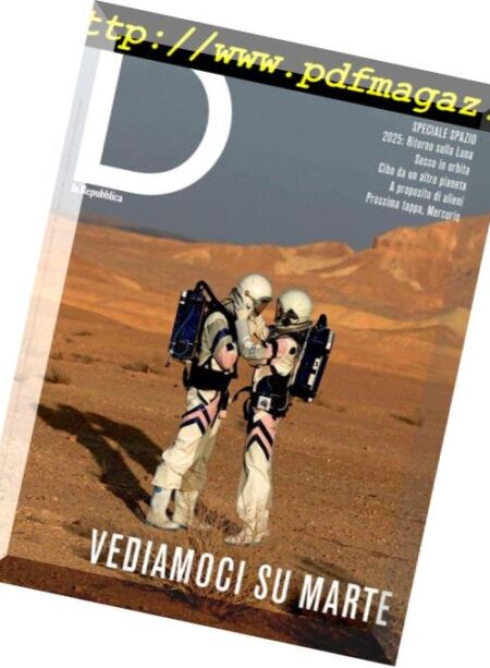 D la Repubblica – 22 Dicembre 2018 Cover