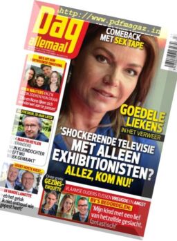 Dag Allemaal – 11 september 2018