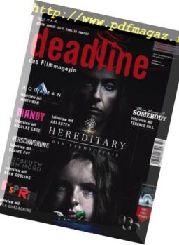 Deadline – November-Dezember 2018