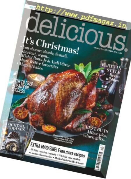 delicious UK – December 2018 Cover