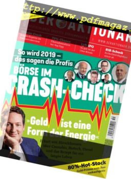 Der Aktionar – 12 Dezember 2018