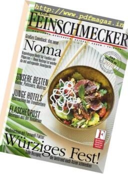 Der Feinschmecker – Best of 2018