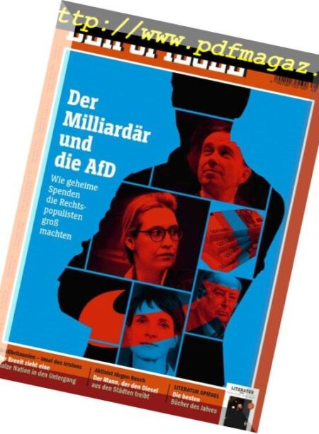 Der Spiegel – 24 November 2018 Cover