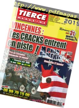 Derby Tierce – 24 decembre 2018