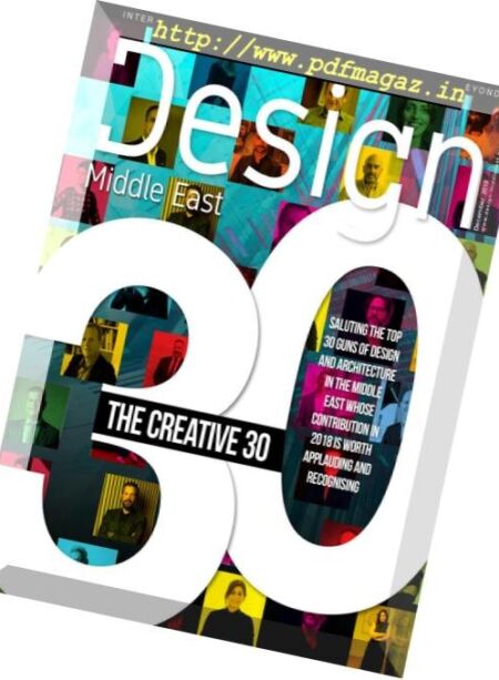 Design Middle East – December 2018 Cover
