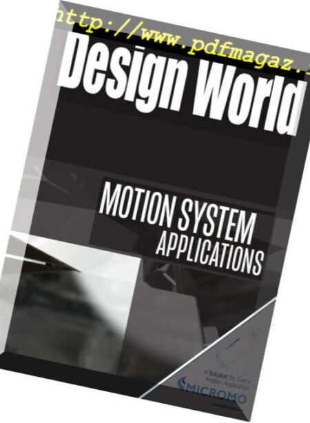 Design World – Motion System Applications 2018 Cover