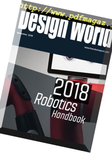 Design World – Robotics Handbook November 2018 Cover
