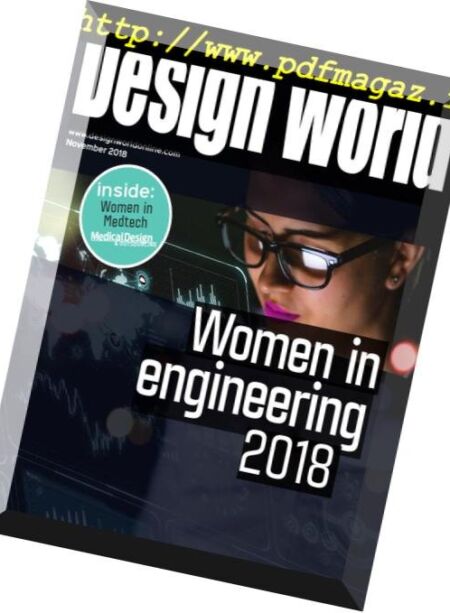 Design World – Women In Enginering November 2018 Cover