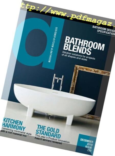 Designer Kitchen & Bathroom – December 2018 Cover