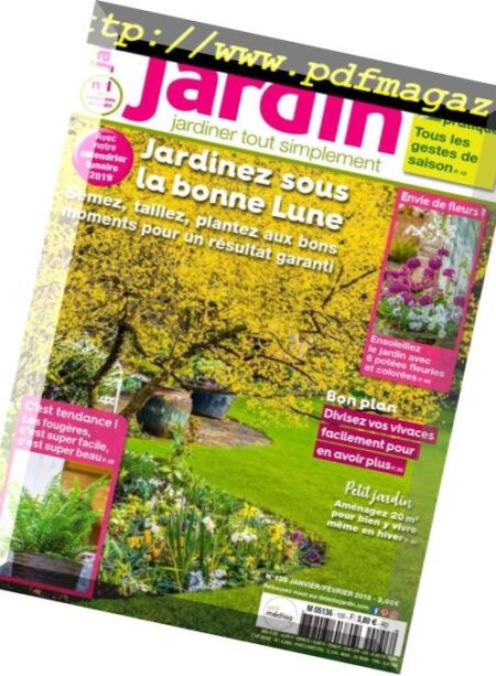Detente Jardin – Janvier-Fevrier 2019 Cover