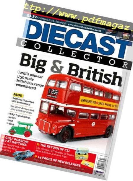 Diecast Collector – February 2019 Cover