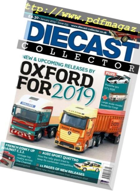 Diecast Collector – January 2019 Cover