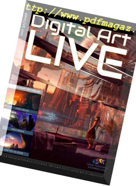 Digital Art Live – December 2018 Cover
