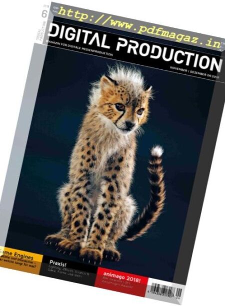 Digital Production – November-Dezember 2018 Cover