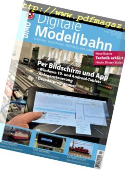 Digitale Modellbahn – Nr1, 2019