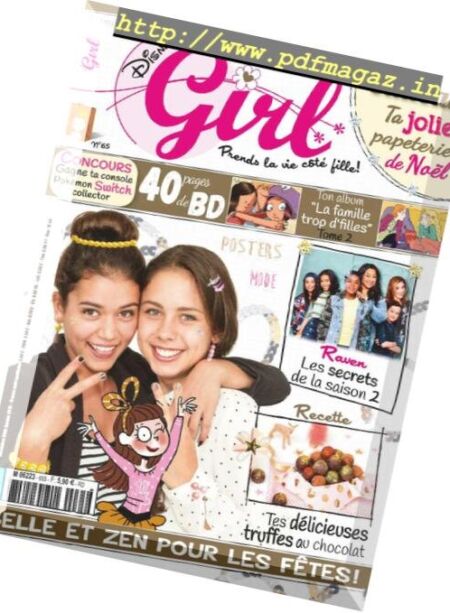 Disney Girl – decembre 2018 Cover