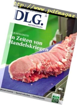 DLG Mitteilungen – Januar 2019